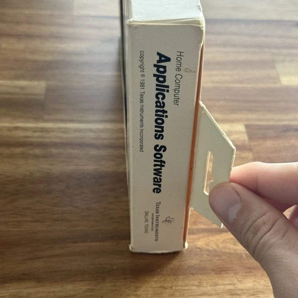 Texas Instruments A-MAZE-ING Game Cartridge for TI99/4A Complete In Box 1982 CIB